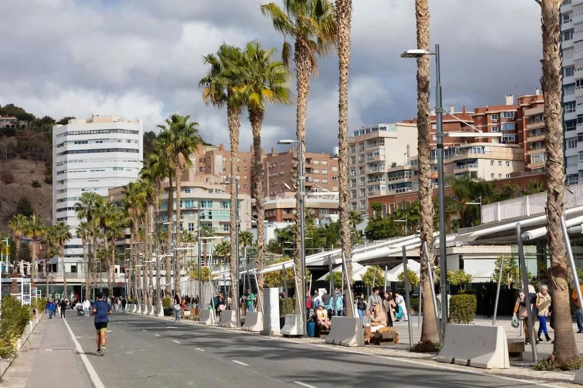Sea View & Private Terrace In The Heart Of Malaga! Apartment Malaga