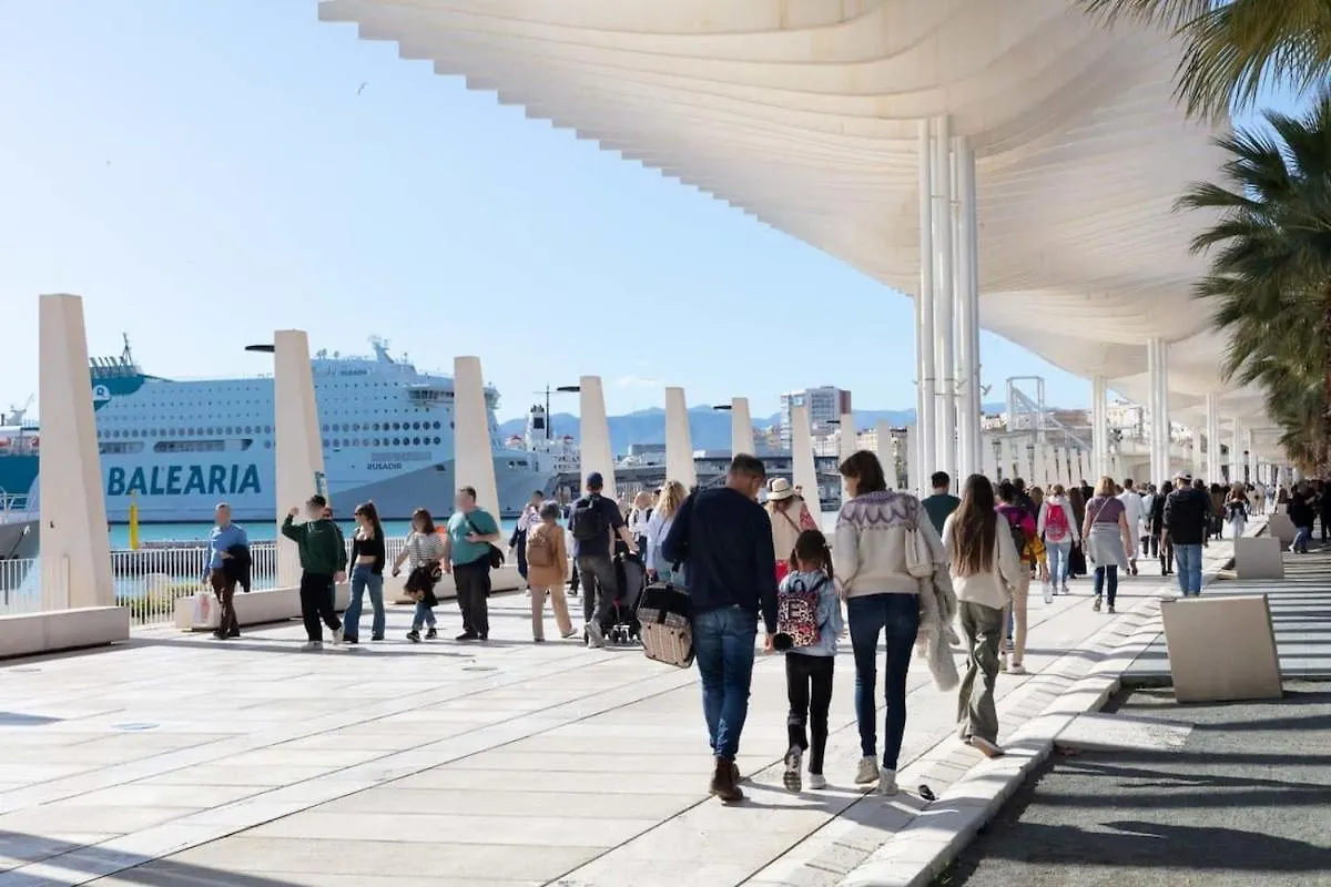 Sea View & Private Terrace In The Heart Of Malaga! Διαμέρισμα Ισπανία